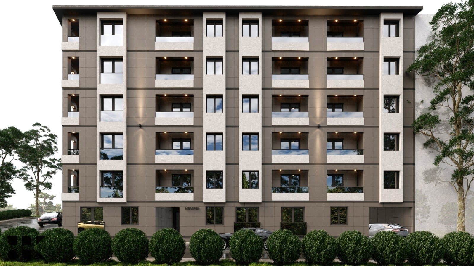 Hilton Otel Yakını Satılık Lüks 2+1 Daireler
